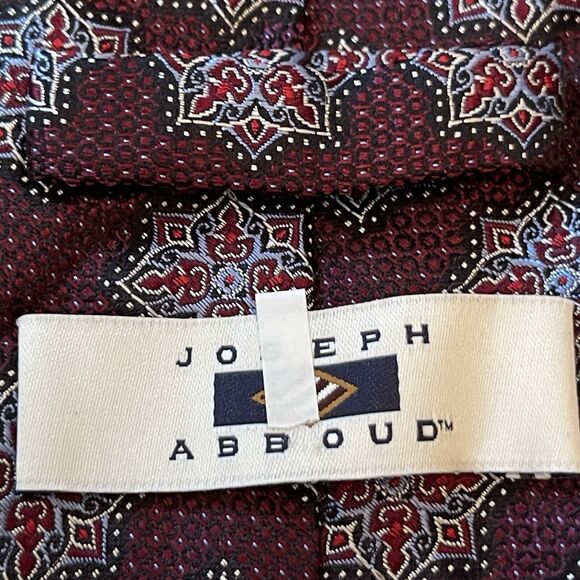 Joseph Abboud 100% Silk Men’s Neck Tie Made In China - Picture 8 of 9